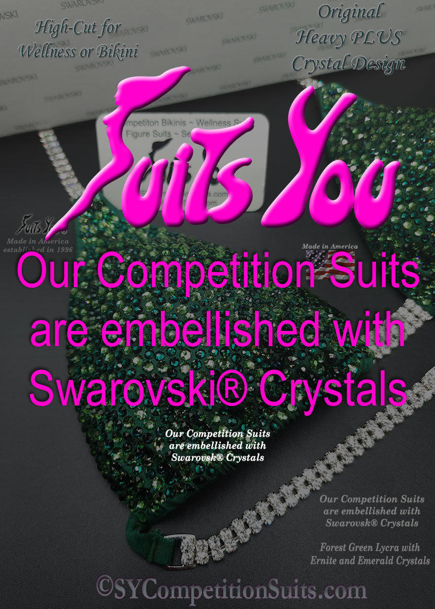 Competition Suits created with Swarovski® Crystals