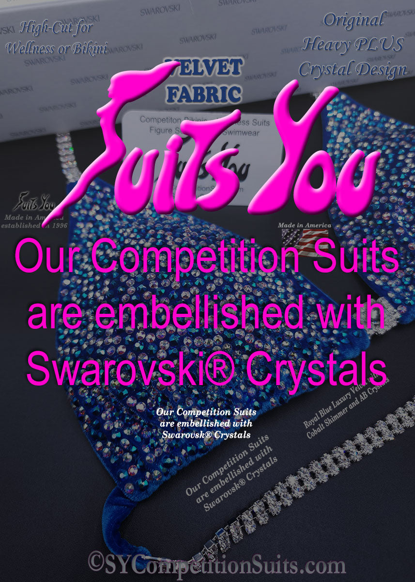Competition Suits created with Swarovski® Crystals