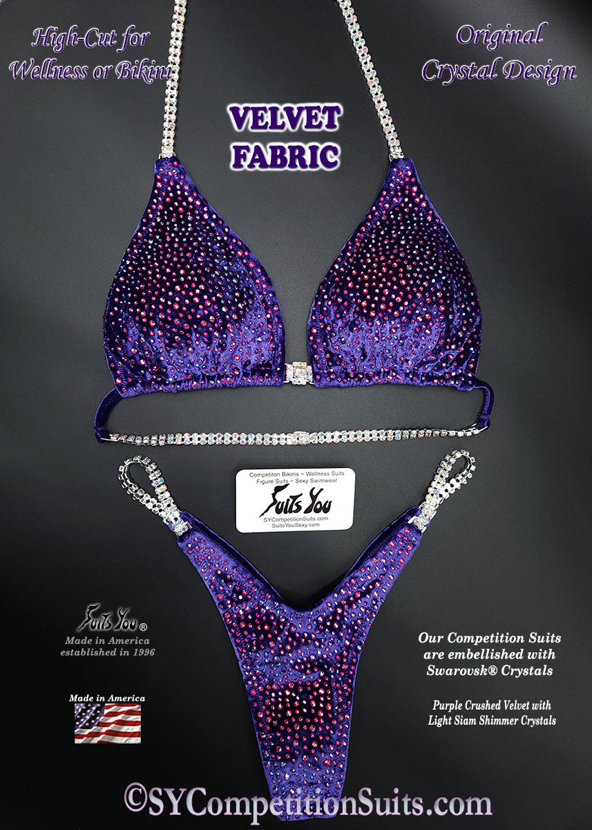 Velvet Competition Suit, In Stock