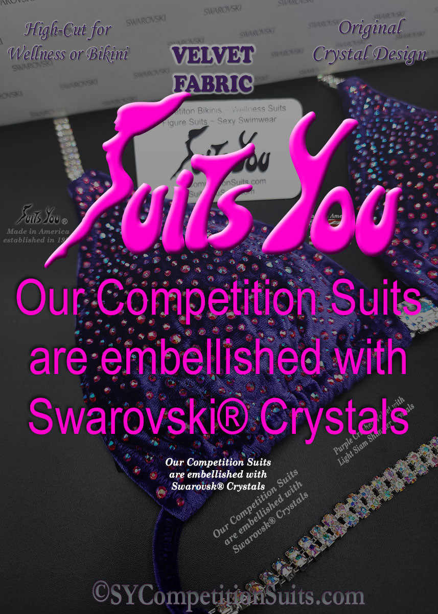 Competition Suits created with Swarovski® Crystals
