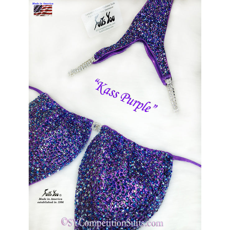 Kass Purple Wellness Competition Suit