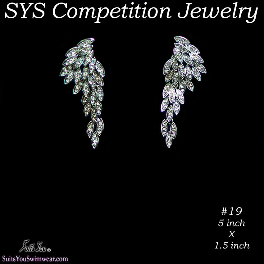 Competition Earrings 6 Medium Styles to choose from.