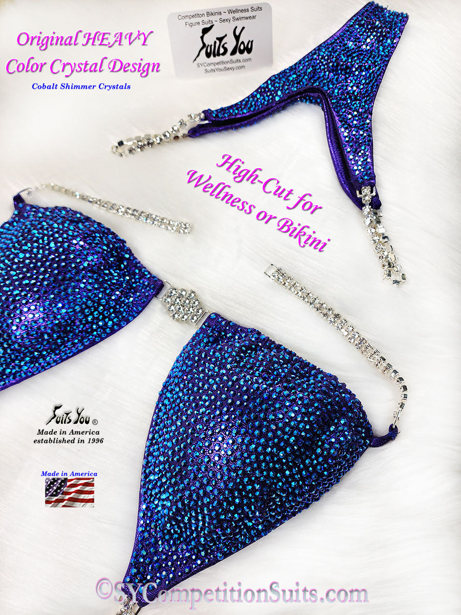 In-Stock High-Cut Competition Suit
