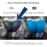 Men's Posing Suit Comparison
