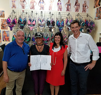 Interview with Swarovski Crystal about Competition Bikinis