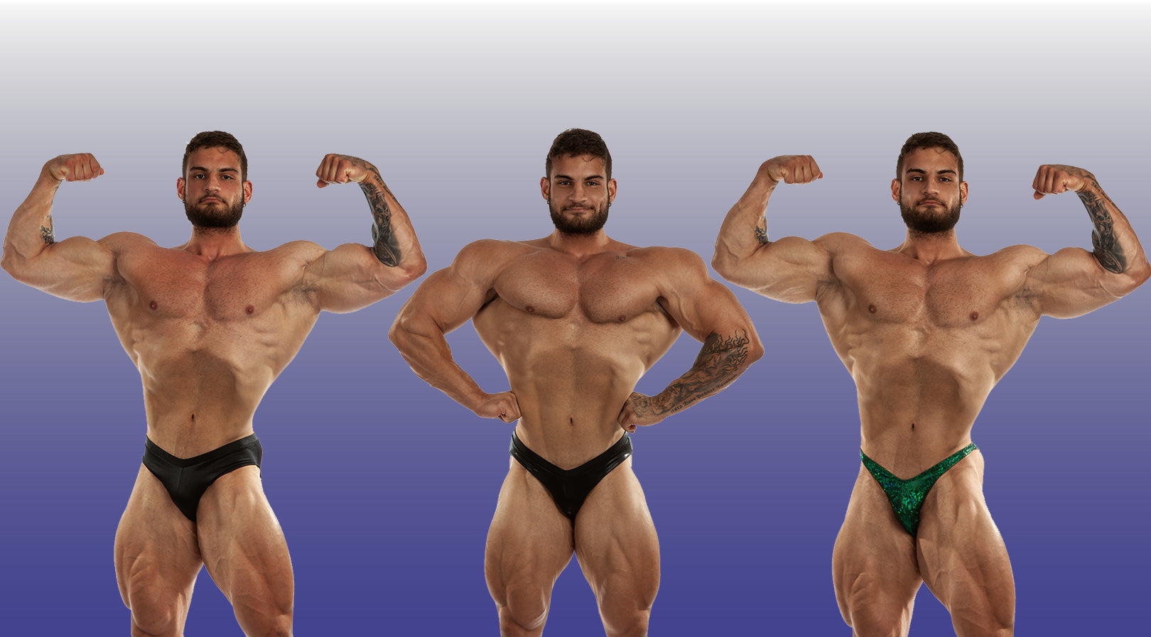 Men's Classic Physique and Bodybuilding Trunks