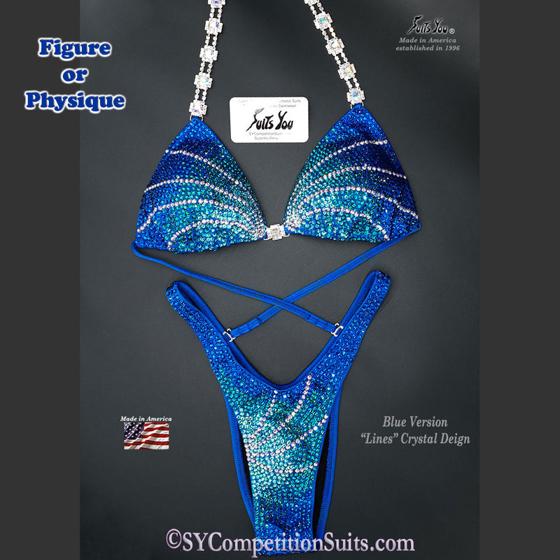 NPC Figure & Physique Competition Suits | Swarovski