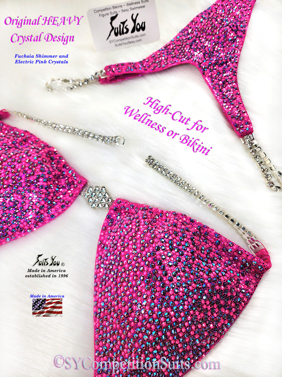 High-Cut Competition Bikini, Maureen Inspired
