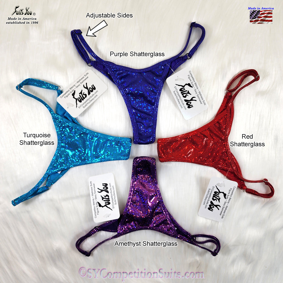 Adjustable Micro Cut Posing Suits