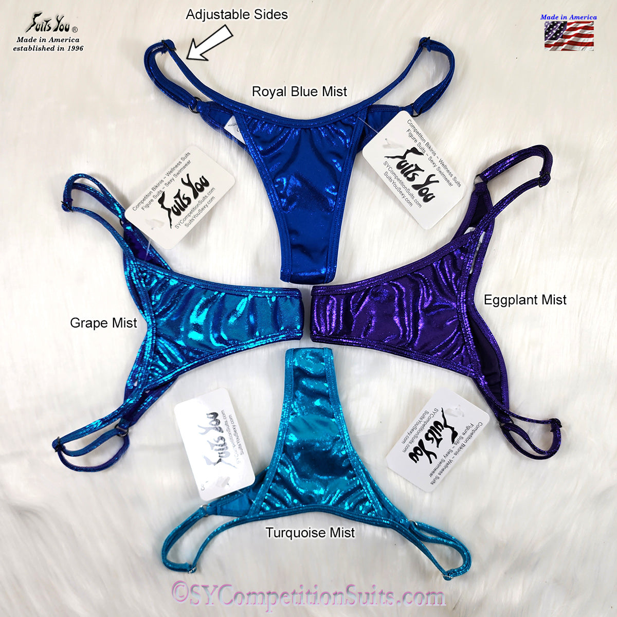 Adjustable Micro Cut Posing Practice Bikinis