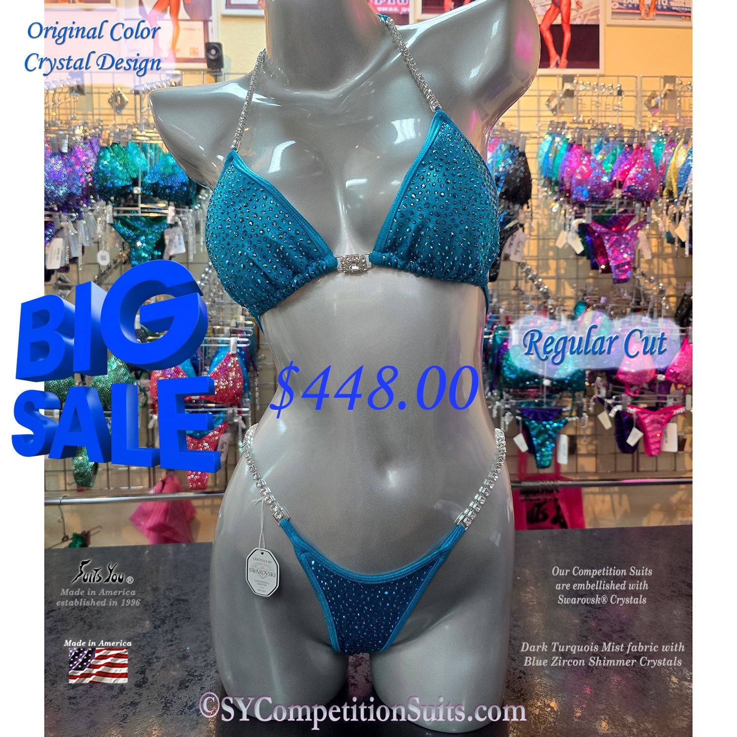 The Best Deal on Competition Suits, Regular Cut.