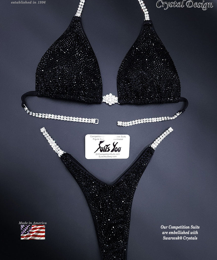 Onyx Crystal Competition Suit