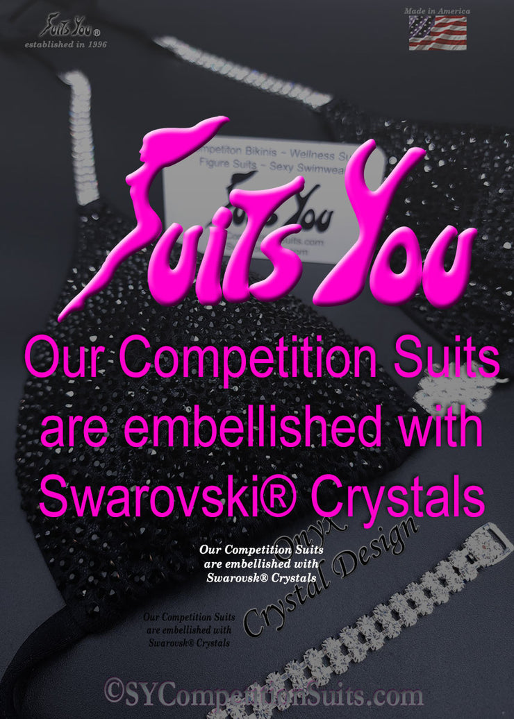 Competition Suits created with Swarovski® Crystals