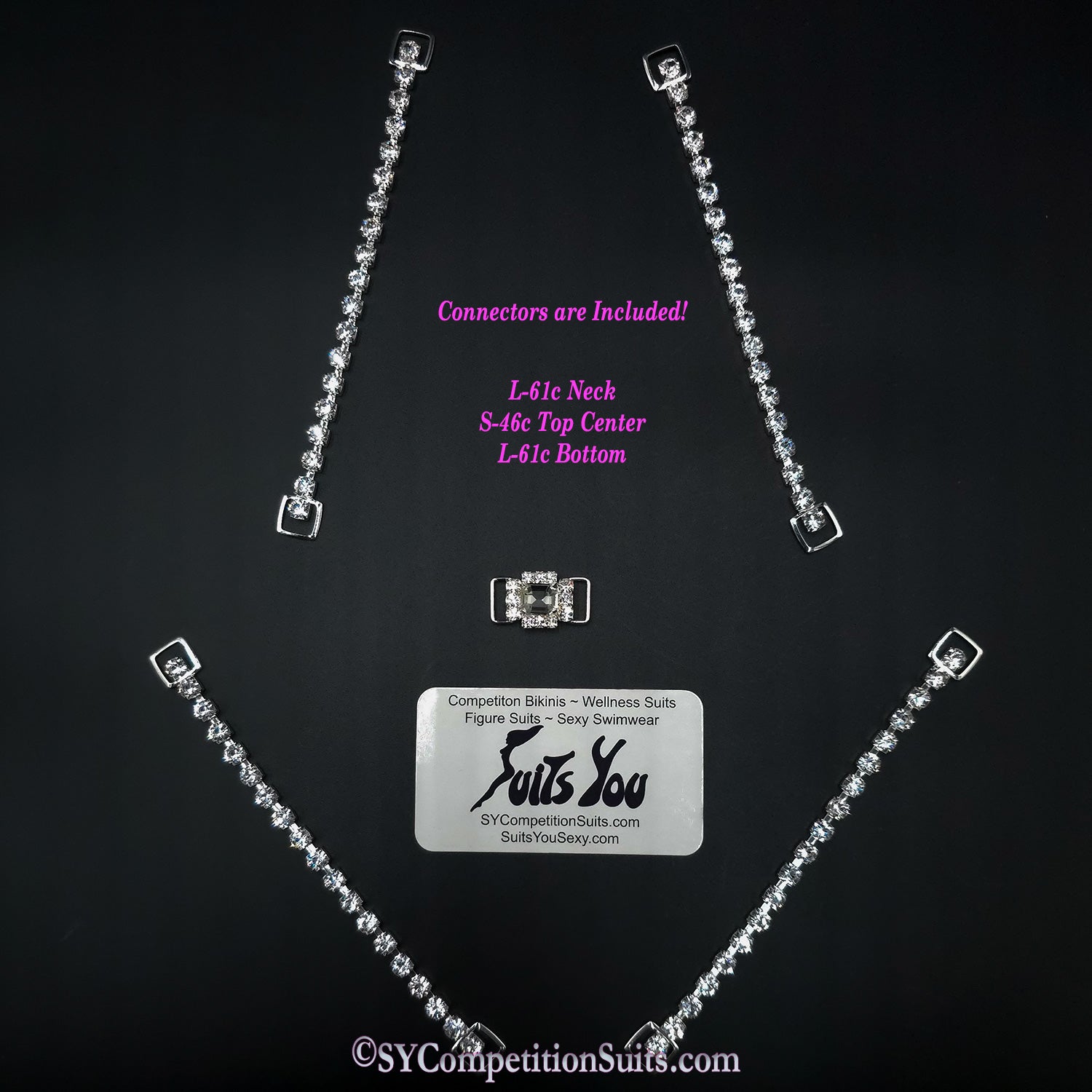 The Best Deal on Competition Suits, connectors.