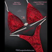 Burgundy Bliss Crystal Design.