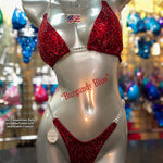 NEW Burgundy Bliss Crystal Design.