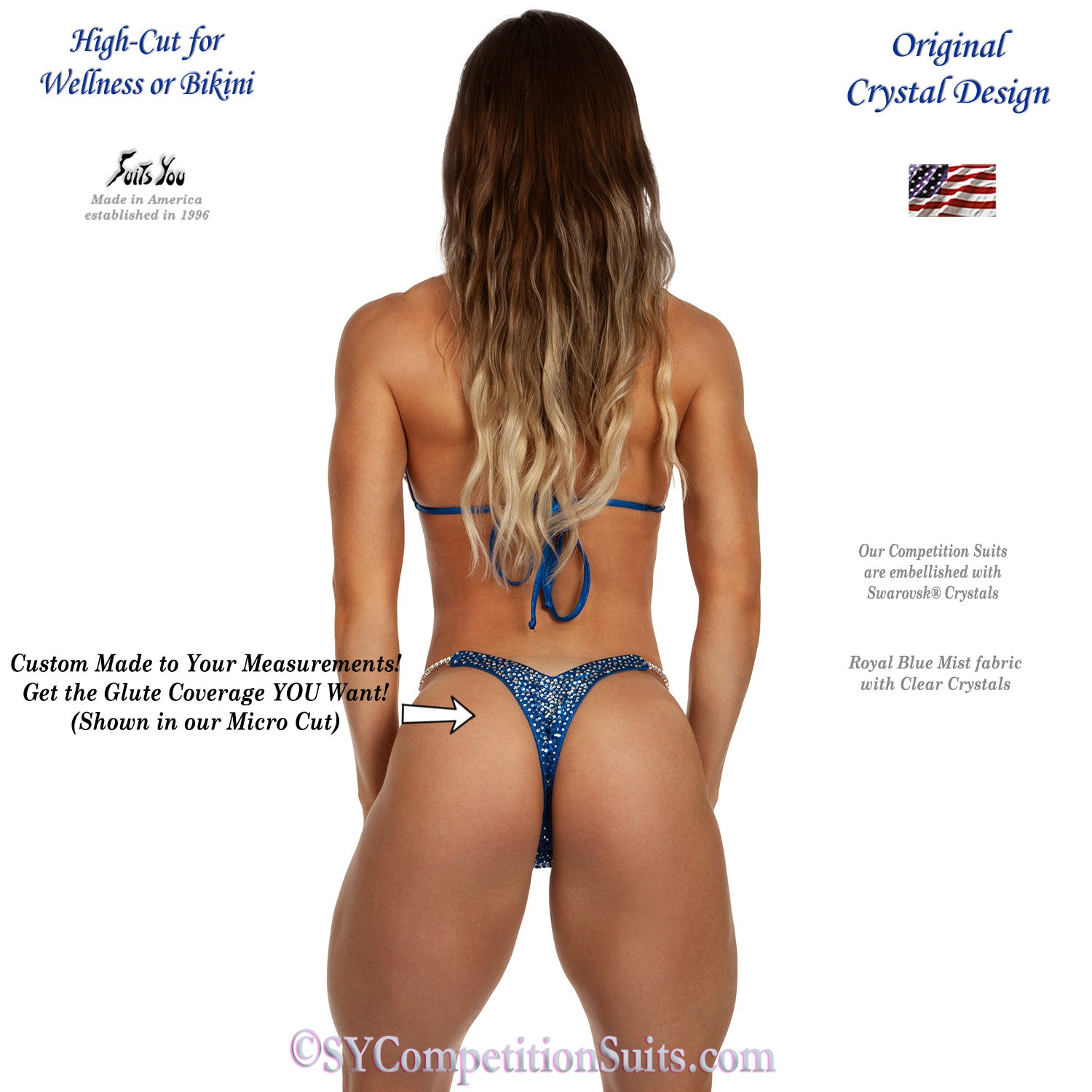 Buy instead of rent a competition suit made to your measurements.