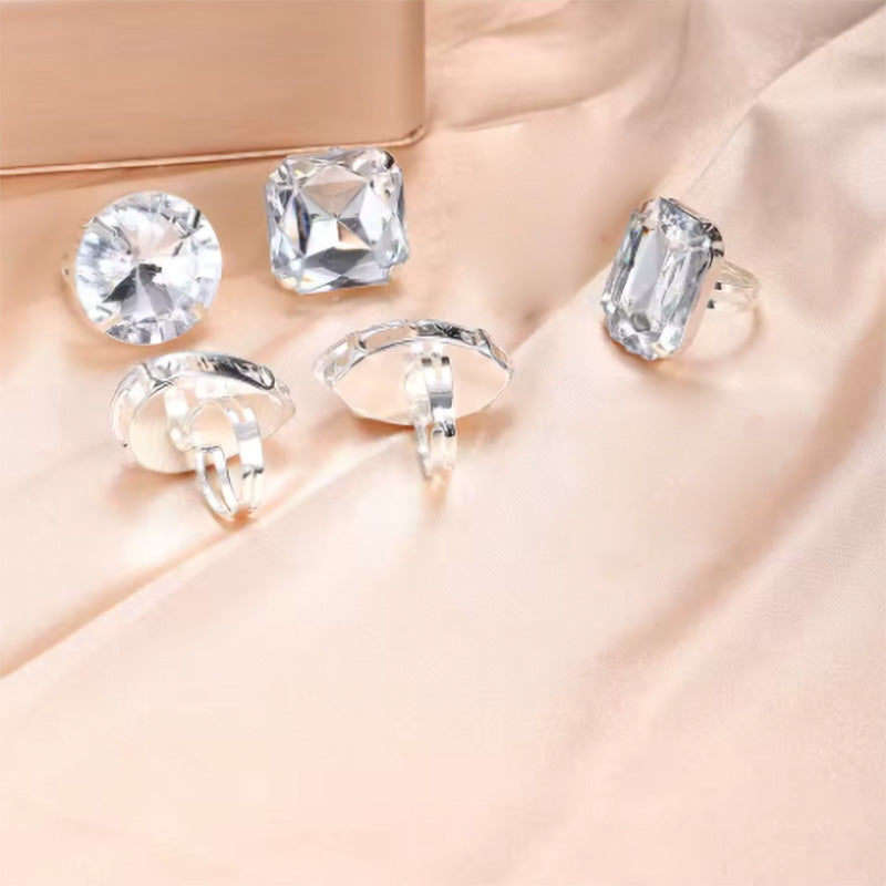 Fit Model competition rings.