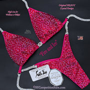 Fire and Ice Crystal Competition Suit