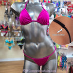 Quick Ship Fit Model Competition Bikini, plain lycra fabric.
