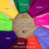 Quick Ship Fit Model Bikini Colors