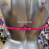 Fit Model Bikini Top Back Strap