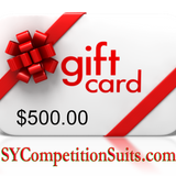 Suits You Competition Suits $500.00 Gift Card