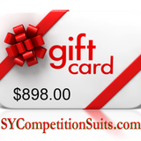 Suits You Competition Suits $898.00 Gift Card