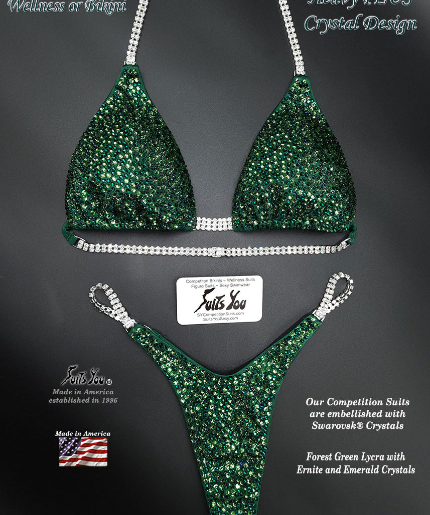 Green Competition Suit, in stock