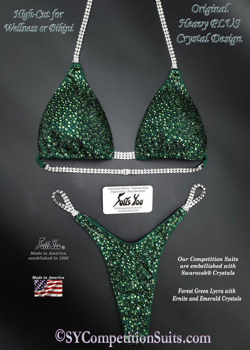 Green Competition Suit, in stock