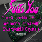 Competition Suits created with Swarovski® Crystals