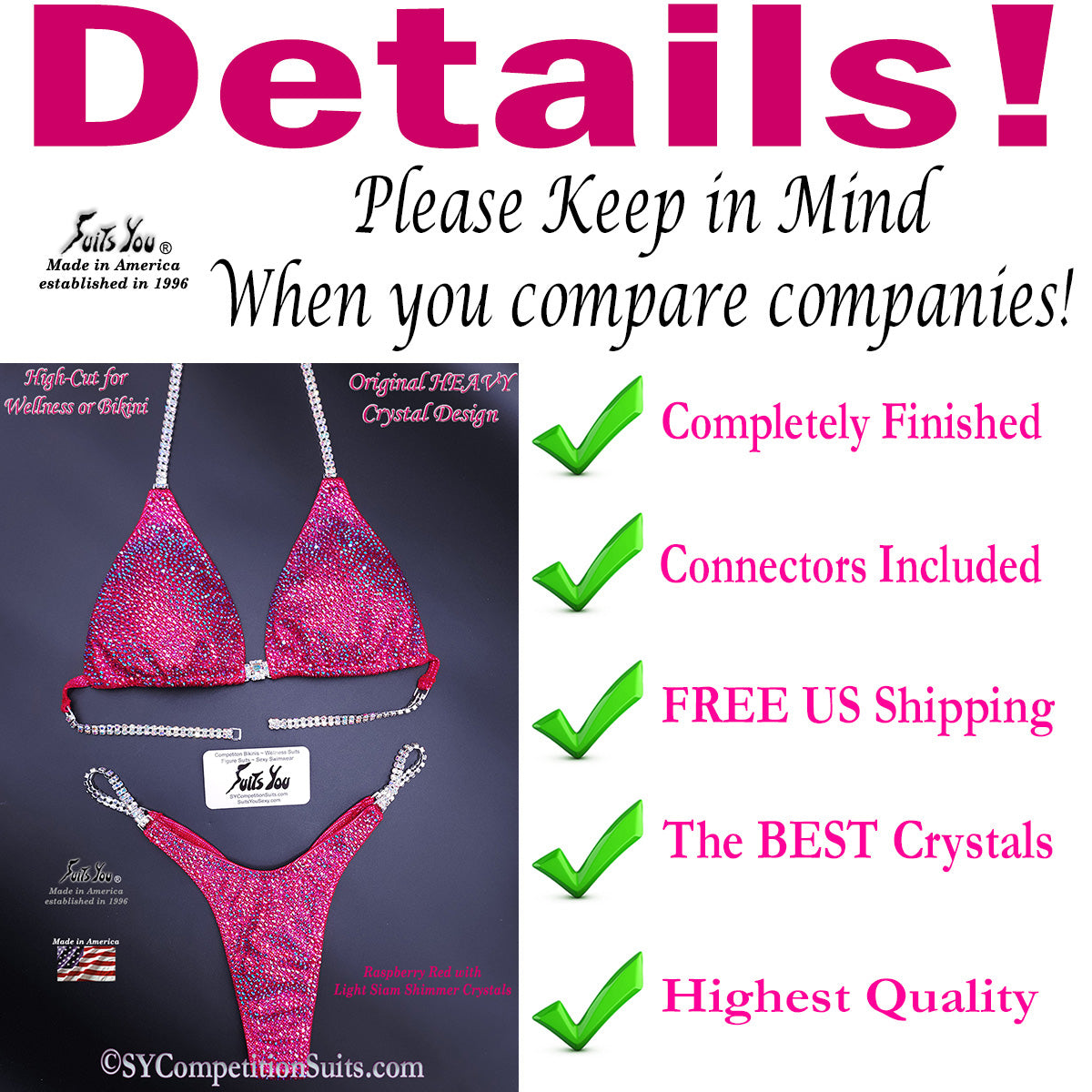 Competition Suit Details