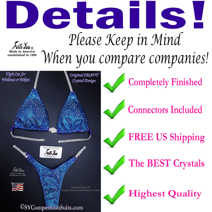 In Stock Competition Bikini, details