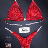 Hot Red Competition Suit