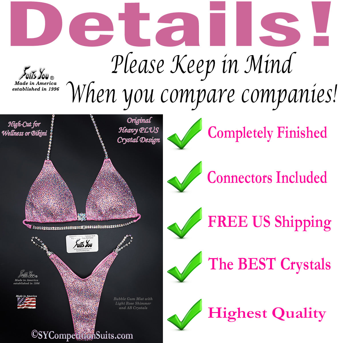 In Stock Competition Suit, Barbie Details