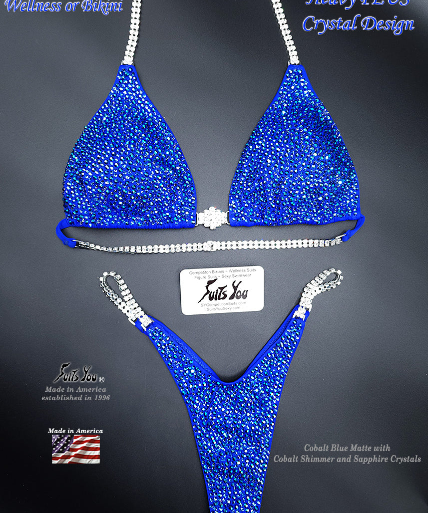 In Stock Competition Suit, Cobalt Blue