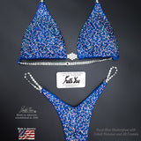 In Stock Competition Suit, Royal Blue