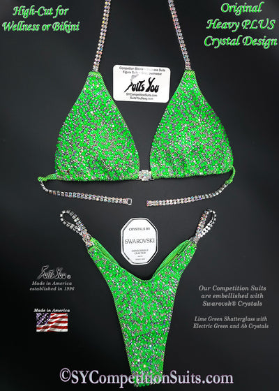 Lime Competition Suit