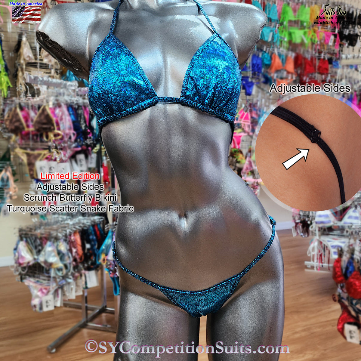 Limited Edition Adjustable Posing Bikini
