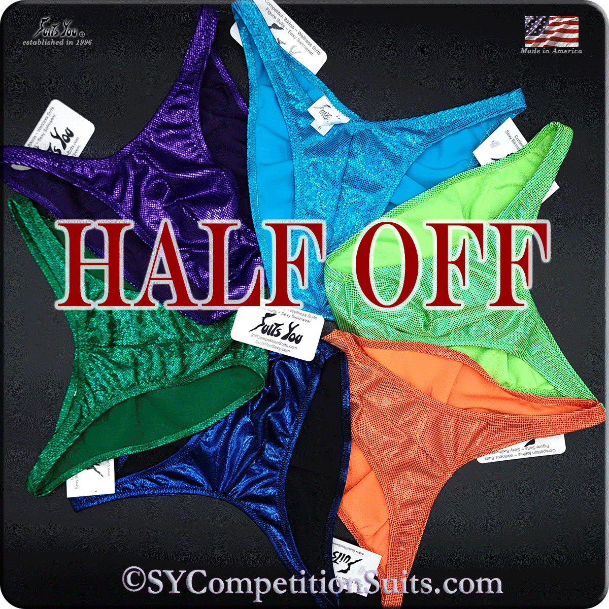 Men’s 2-Piece Bodybuilding Suit