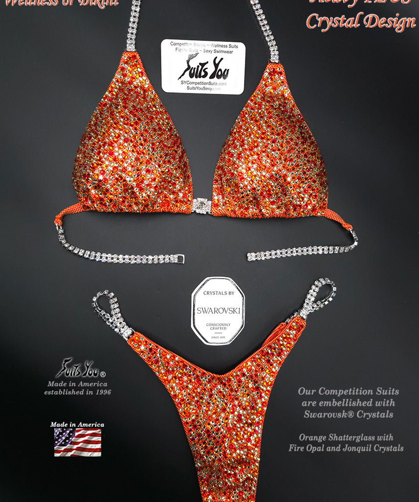 Orange Competition Suit