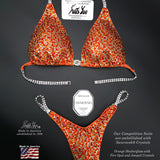 Orange Competition Suit