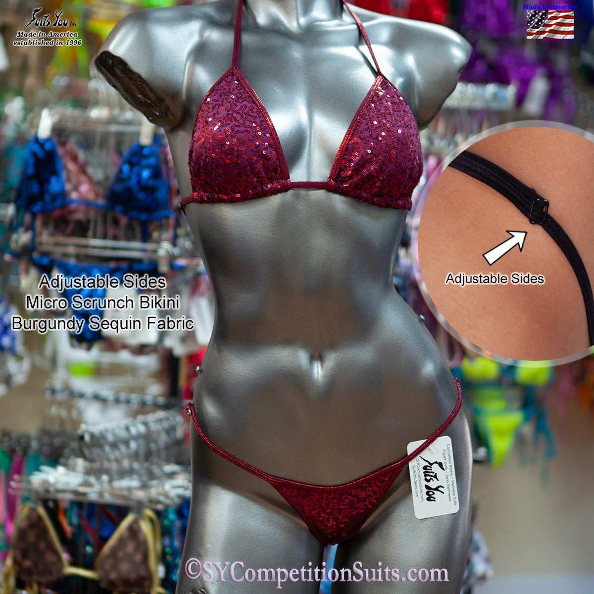 Sequin posing suits for bodybuilding competition for npc ifbb