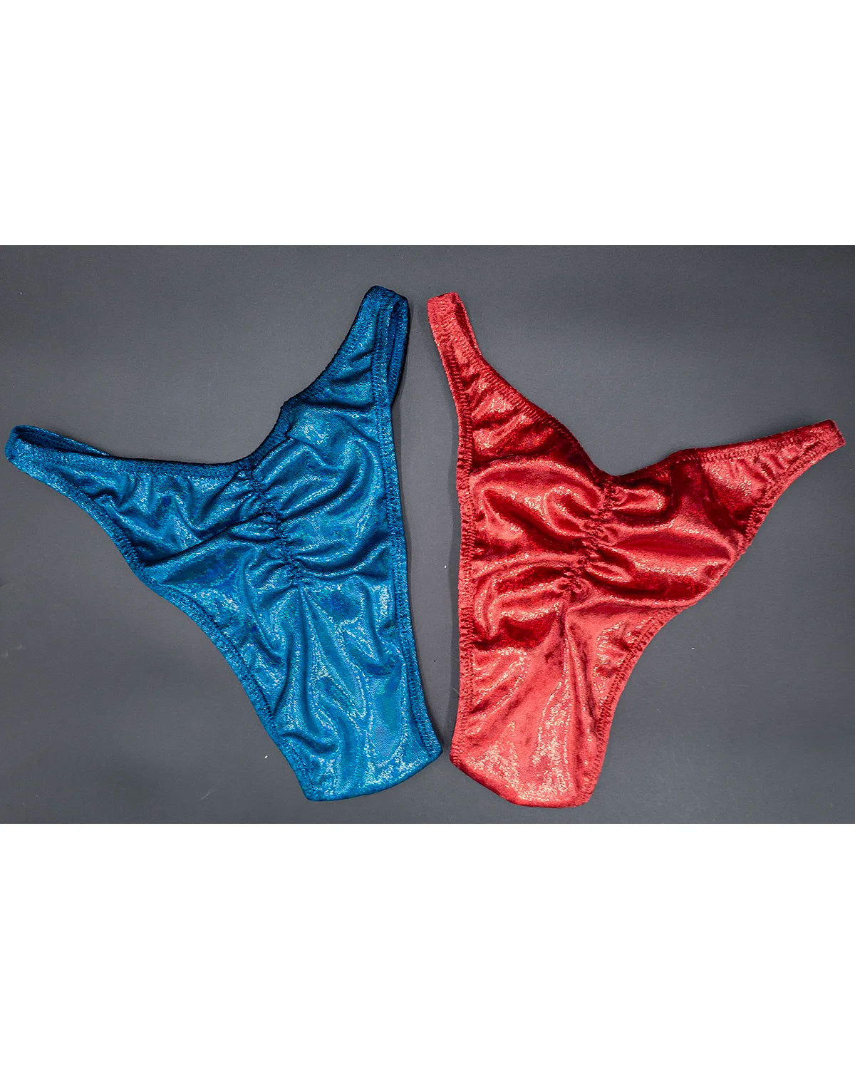 Pro-Cut Bodybuilding Trunks, Velvet Foil