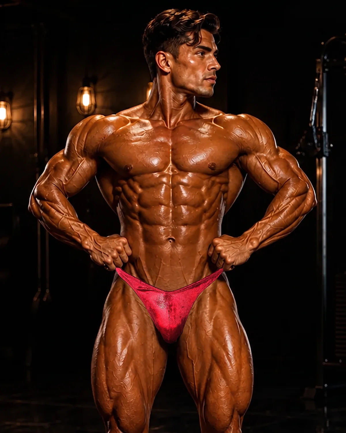 Pro-Cut Bodybuilding Trunks. Made in America!