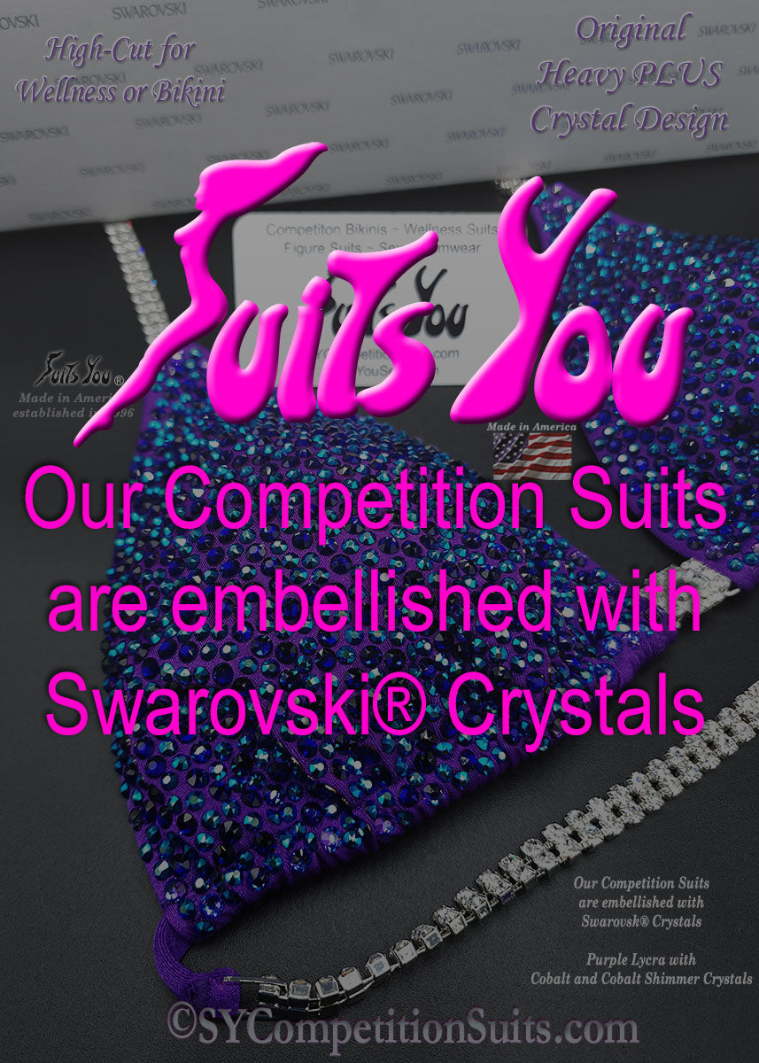 Competition Suits created with Swarovski® Crystals