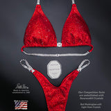 Red Crystal Competition Suit