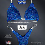 Velvet Competition Suit, Royal Blue Luxury Velvet