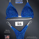 Velvet Competition Suit, Royal Blue Luxury Velvet