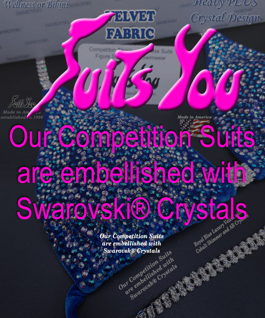 Competition Suits created with Swarovski® Crystals